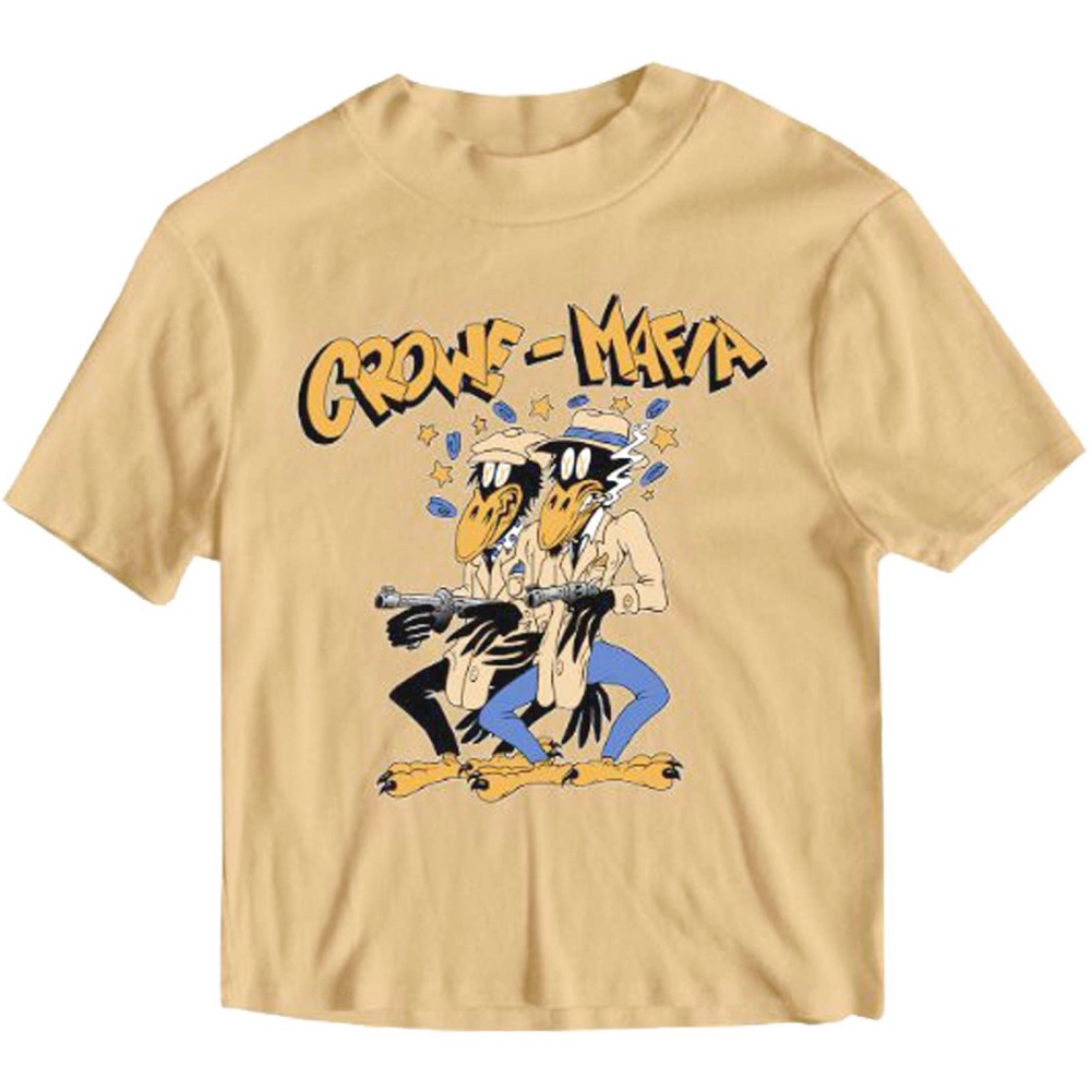 The Black Crowes - Crowe Mafia Mens Tshirt - Brown